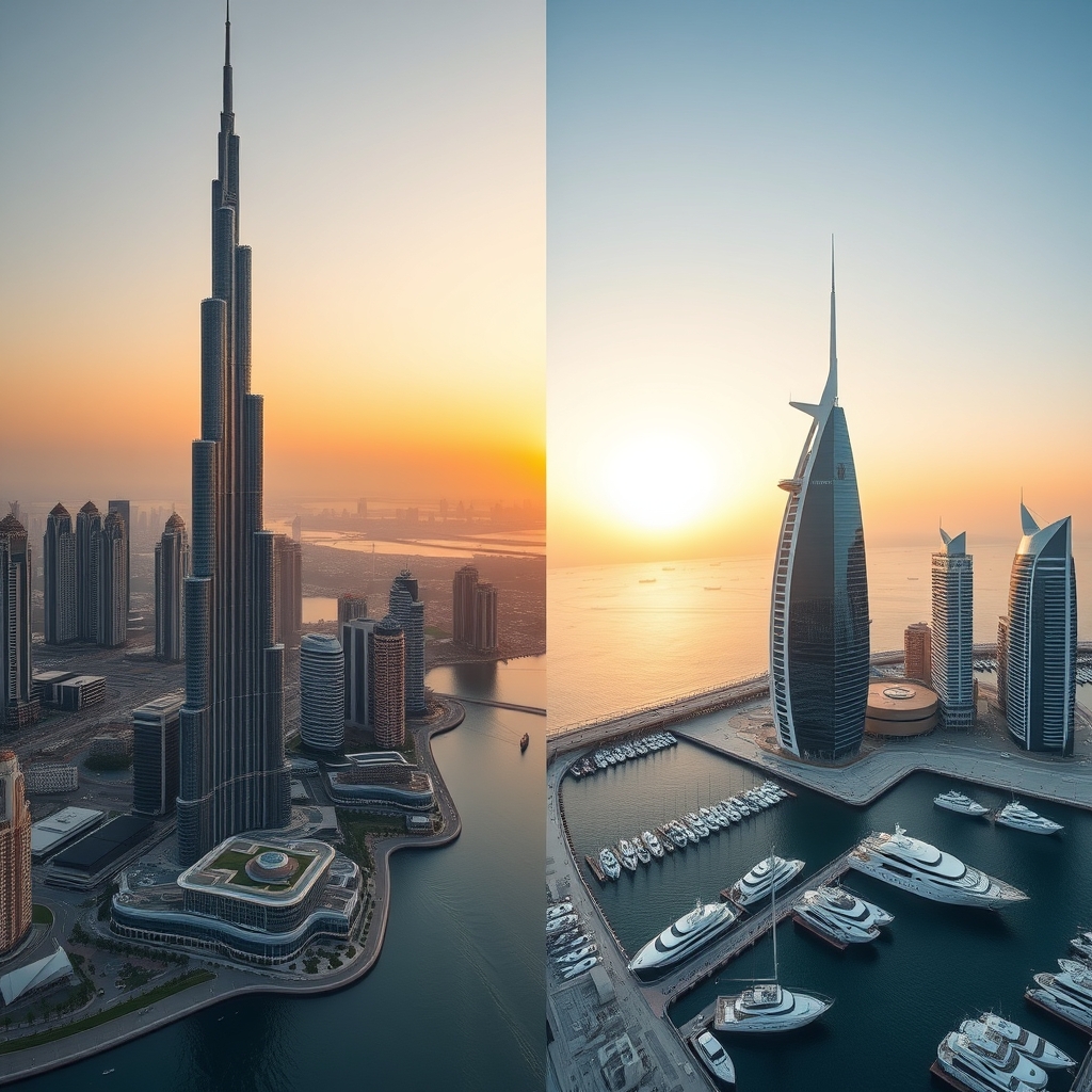 Downtown Dubai vs Dubai Marina: где выгоднее купить в 2026